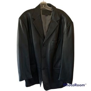 Stafford Leather Blazer